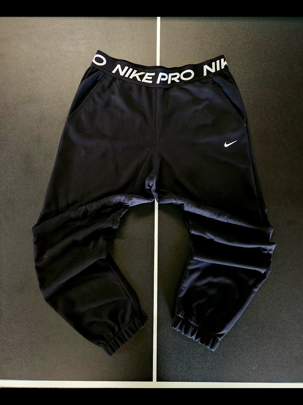 Nike Pro XL Black Dri-FIT Joggers Nike Pro Waistband